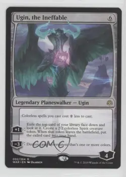 Ugin the Ineffable English Magic: War of Spark #002 0e3 - Image 1