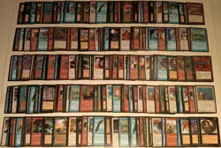 Vintage 1995 MTG Magic the Gathering Homelands 1000 Card Collection Lot - Image 4