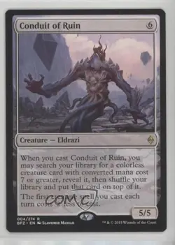 Conduit of Ruin Magic: Battle For Zendikar #004 0n7b - Image 1