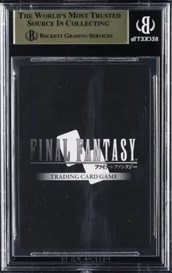 2023 FINAL FANTASY SPECIAL PR CARD COLLECTION NOIR #14019R RED XIII BGS 9.5 - Image 2