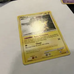 Pichu 93/123 Non Holo Pokemon Card 2007 Mysterious Treasures LP - Image 2
