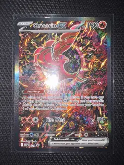 ORICORIO EX 024 Phantasmal Flames UPC Promo Pokemon Card - Image 1