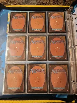 Vintage Magic The Gathering Binder Collection Card Lot MTG 1993-2003 - Image 2