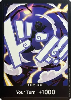 DON!! Card (GEAR5 Luffy) DON!! Premium Booster -The Best- Vol. 2 NM - Image 1