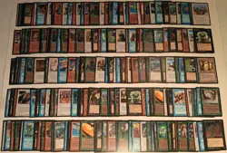 Vintage 1994 MTG Magic the Gathering Fallen Empires 1000 Card Collection Lot - Image 2