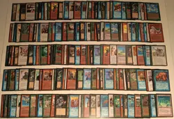 Vintage 1994 MTG Magic the Gathering Fallen Empires 1000 Card Collection Lot - Image 3