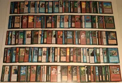 Vintage 1994 MTG Magic the Gathering Fallen Empires 1000 Card Collection Lot - Image 4