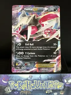 Pokemon Card Yveltal EX XY150 Black Star Promo Ultra Rare NM - Image 1