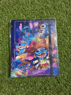 STITCH Card Binder Portfolio Disney Lorcana TCG Holds 252 Cards New Ravensburger - Image 1
