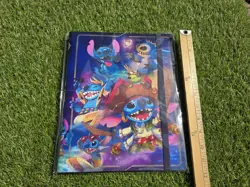 STITCH Card Binder Portfolio Disney Lorcana TCG Holds 252 Cards New Ravensburger - Image 2