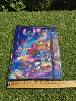 STITCH Card Binder Portfolio Disney Lorcana TCG Holds 252 Cards New Ravensburger - Image 3