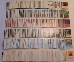 Vintage 1994 MTG Magic the Gathering Revised Edition 1150 Card Collection Lot - Image 1