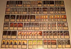 Vintage 1994 MTG Magic the Gathering Revised Edition 1150 Card Collection Lot - Image 4