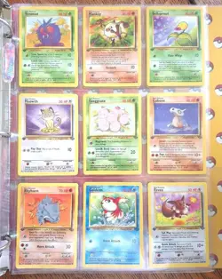 Pokemon 1st Edition Jungle 32 Cards NM+/Mint Lot + Org. 1999 Pokemon Binder - Image 5