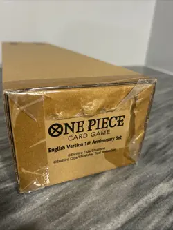 One Piece Card Game English Version 1st Anniversary Set Factory Sealed Box - Image 2