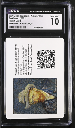 CGC 10 Van Gogh Museum, Amsterdam Insert Card Pokemon x Van Gogh 2023 Pokemon - Image 1