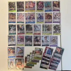 One Piece Lot of 45 Rare Secret Rare Don Leader Cards English NM Monkey D Luffy - Image 1