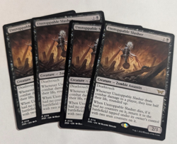 4x Unstoppable Slasher (0119) Duskmourn: House of Horror Regular PLAYSET - Image 1