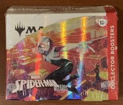 Magic The Gathering MTG Marvel Spider-Man Collector Booster Box 12 Pk Sealed (G) - Image 1