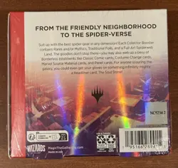 Magic The Gathering MTG Marvel Spider-Man Collector Booster Box 12 Pk Sealed (G) - Image 2