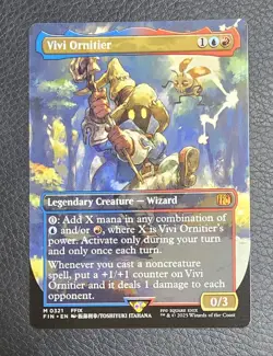 Magic The Gathering Vivi Ornitier (Borderless) Final Fantasy Regular MTG Magic - Image 1