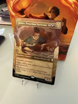 Sokka, Tenacious Tactician - FOIL SHOWCASE - Avatar: The Last Airbender MTG NM - Image 1
