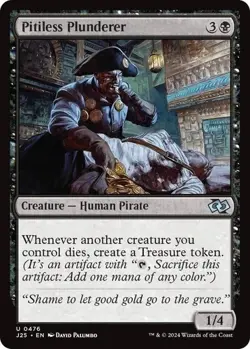 Pitiless Plunderer #476 (NM) Foundations Jumpstart J25 Magic MTG - Image 1