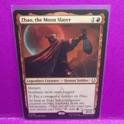 Zhao The Moon Slayer - N/M Avatar The Last Airbender Magic The Gathering MTG - Image 1