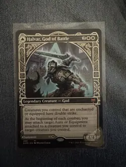 Halvar, God of Battle (Showcase) Kaldheim Regular - Image 1