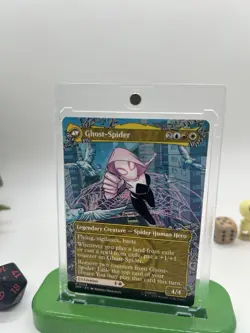 MTG magic SPIDERMAN spm BORDERLESS GWEN STACY GHOST SPIDER #209 MYTHIC - Image 3