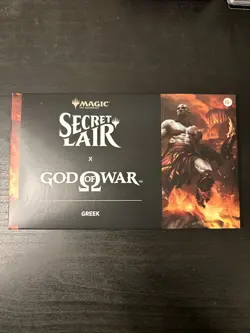 MTG God of War: Greek, New/Sealed, Secret Lair Drop (In Hand) & (Non-Foil) - Image 1
