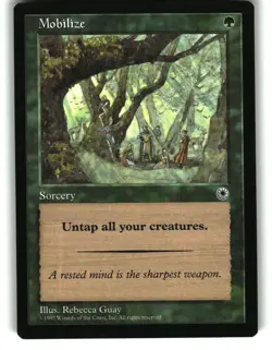 Magic the Gathering - Portal Mobilize Common 1997 - Image 1