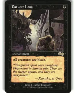 Magic The Gathering - Urza's Saga Darkest Hour 128 Rare 1998 - Image 1
