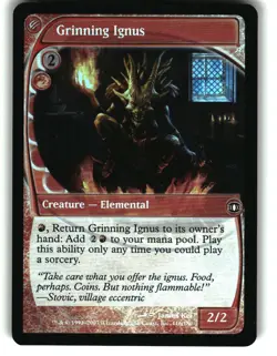 Magic the Gathering - Future Sight Grinning Ignus 2007 116 Common Foil - Image 1