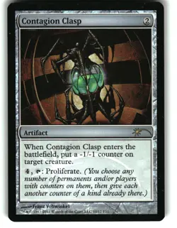 Magic the Gathering - FNM Promos Contagion Clasp 10 Promo Foil - Image 1