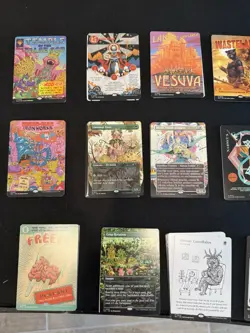 MTG Secret Lair Countdown Kit An Encyclopedia of Magic - PARTIAL FOIL Set Opened - Image 3