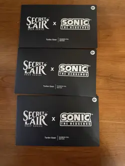 Secret Lair x Sonic: Turbo Gear Rainbow Foil SEALED! Same Day Shipping! - Image 1