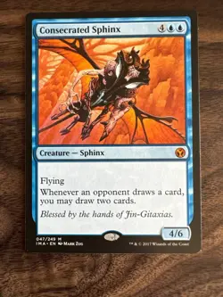 Consecrated Sphinx - Iconic Masters - NM - MTG - Image 1