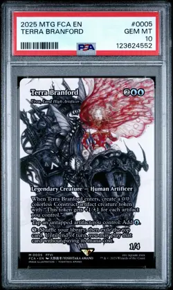 4552 Terra Branford 2025 Magic: The Gathering Final Fantasy FCA #0005 PSA 10 - Image 1