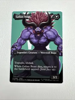 Vincent Valentine | Galian Beast (Borderless) Regular #383 NM/MINT Final Fantasy - Image 2