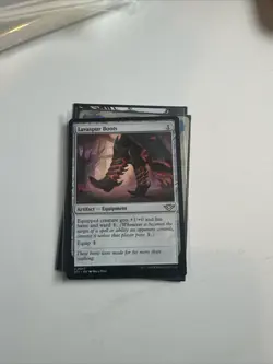 MTG ~ Lavaspur Boots ~ Outlaws of Thunder Junction ~ Near Mint ~ Uncommon - Image 1