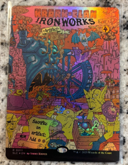 Magic the Gathering Secret Lair Encyclopedia Krark-Clan Ironworks FOIL MTG - Image 1