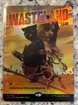 Magic the Gathering Secret Lair Encyclopedia Wasteland FOIL MTG - Image 1