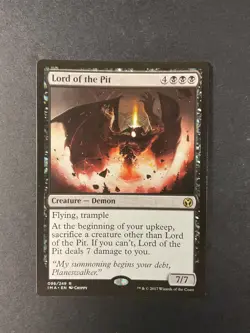Lord of the Pit - Iconic Masters - Magic the Gathering - MTG - Image 1