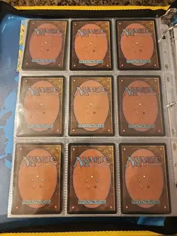 Vintage Magic The Gathering Binder Collection Card Lot MTG 1993-2003 - Image 2