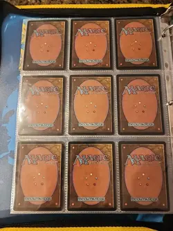 Vintage Magic The Gathering Binder Collection Card Lot MTG 1993-2003 - Image 5