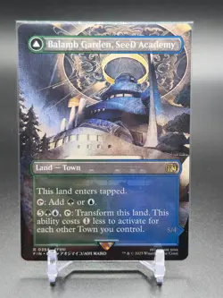 MTG Balamb Garden, SeeD Academy 0354 Final Fantasy Regular Rare Showcase Land - Image 1
