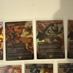 MTG Secret Lair X Marvel’s Deadpool Rainbow Foil - LOT OF 9 Cards - Pack Fresh! - Image 3