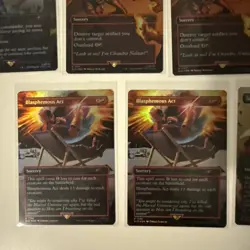 MTG Secret Lair X Marvel’s Deadpool Rainbow Foil - LOT OF 9 Cards - Pack Fresh! - Image 5