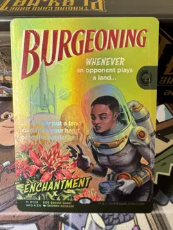 Burgeoning EOE 126 SPG Special Guest Mythic Borderless Foil Edge Of Eternities - Image 1